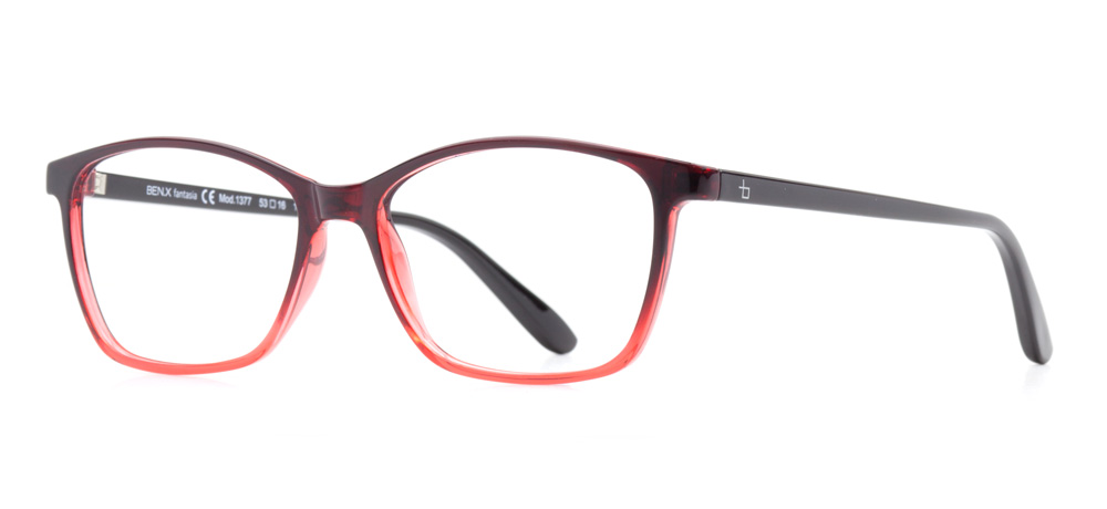 BENX FANTASIA Eyeglasses Teenage Woman Rectangular Full-Rimmed Grilamid (TR90) Unfiltered BXFNTS 1377-C.03